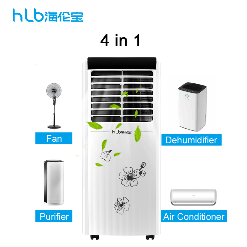 Dual Hose Mini Burglar Proof Portable Air Conditioner