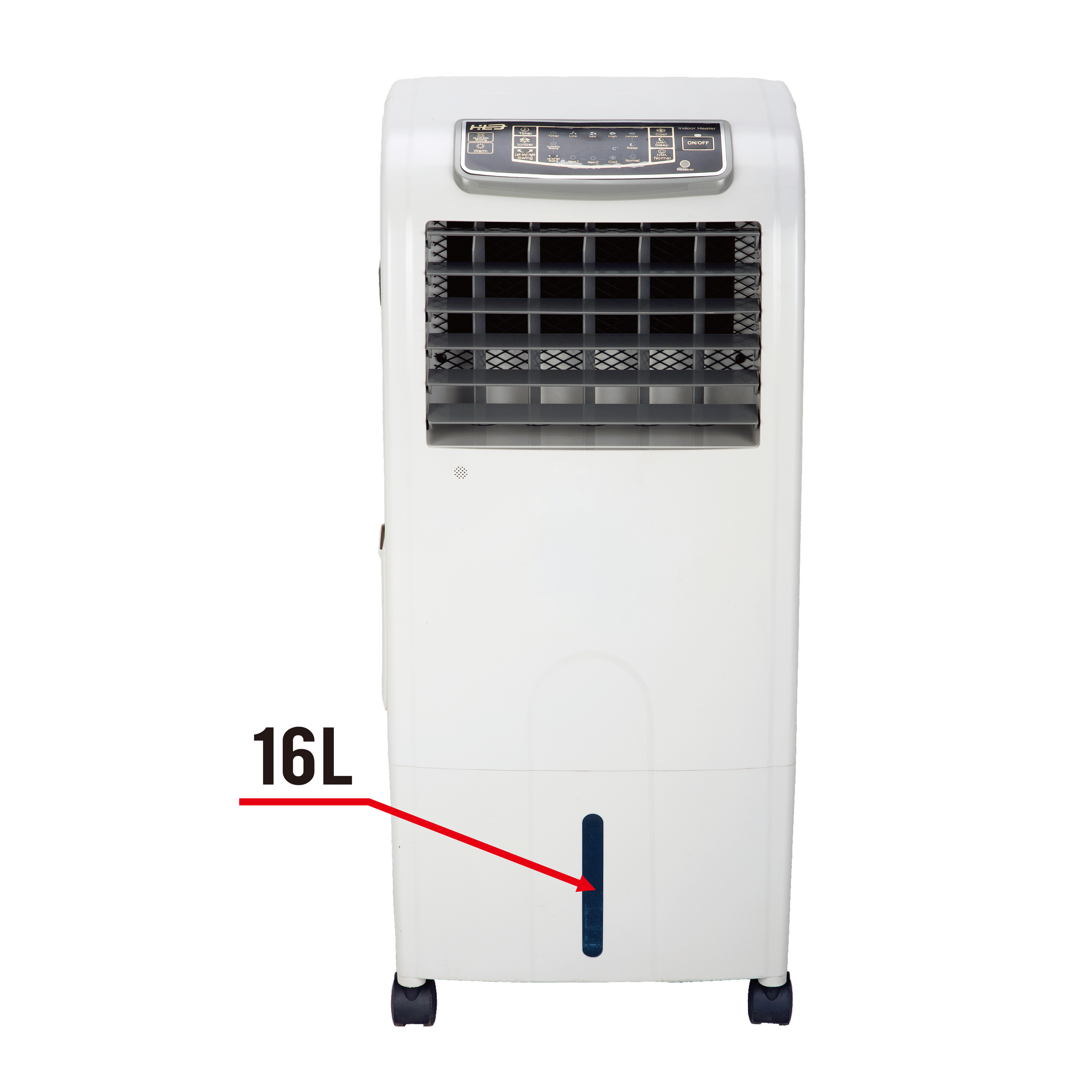 The Water Cooling & PTC Heating Electrical Air Cooler Heater 16L